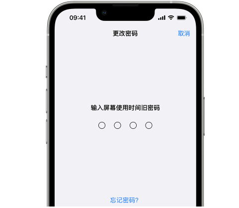 天心iPhone屏幕维修分享iPhone屏幕使用时间密码忘记了怎么办 