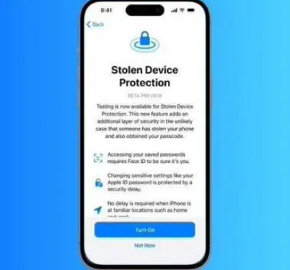 天心苹果授权维修店分享被盗设备保护功能开启方法