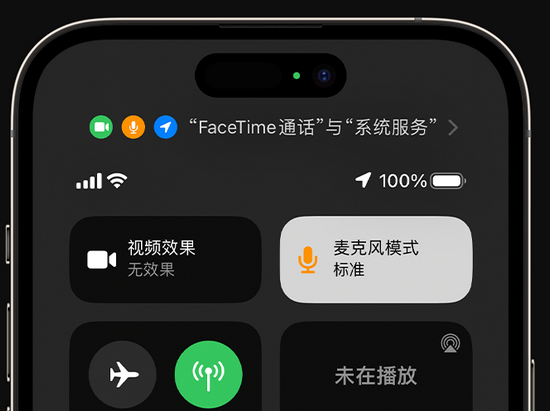 天心苹果授权维修网点分享iPhone在通话时让你的声音更清晰 