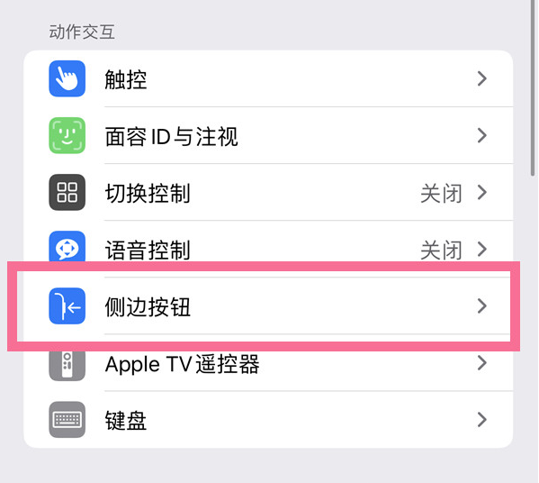 天心苹果14维修店分享iPhone14 Plus侧键双击下载功能关闭方法 