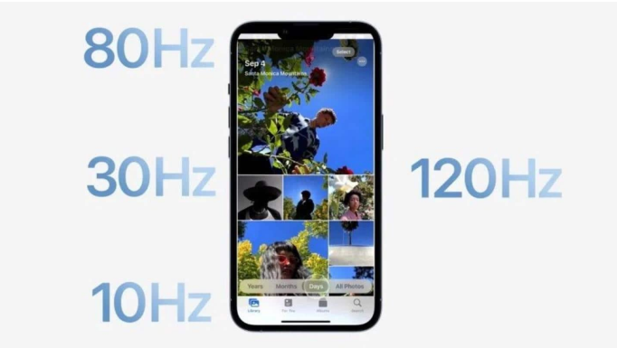 天心苹果14维修分享iPhone 14有高刷吗 