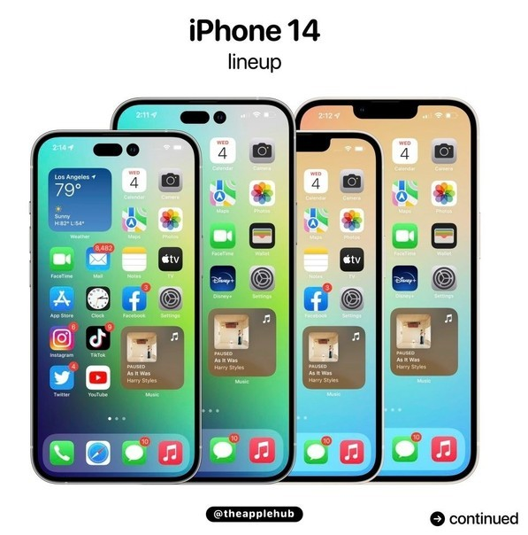 天心苹果14维修分享iPhone 14全家福 