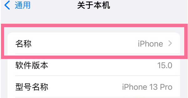 天心苹果13维修分享iPhone 13热点名字设置教程 
