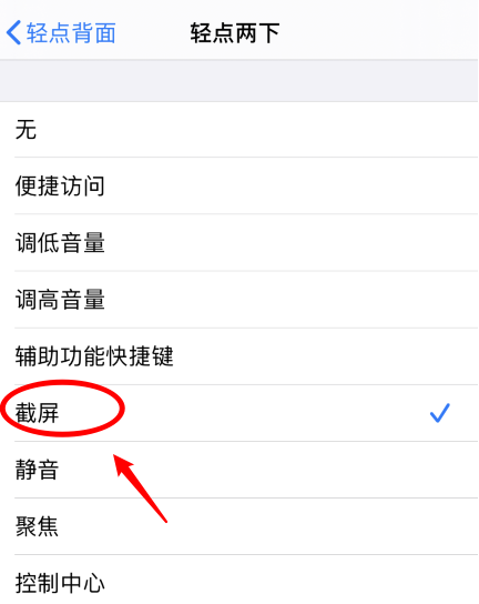 天心苹果手机维修分享iPhone12如何启用双击截屏 