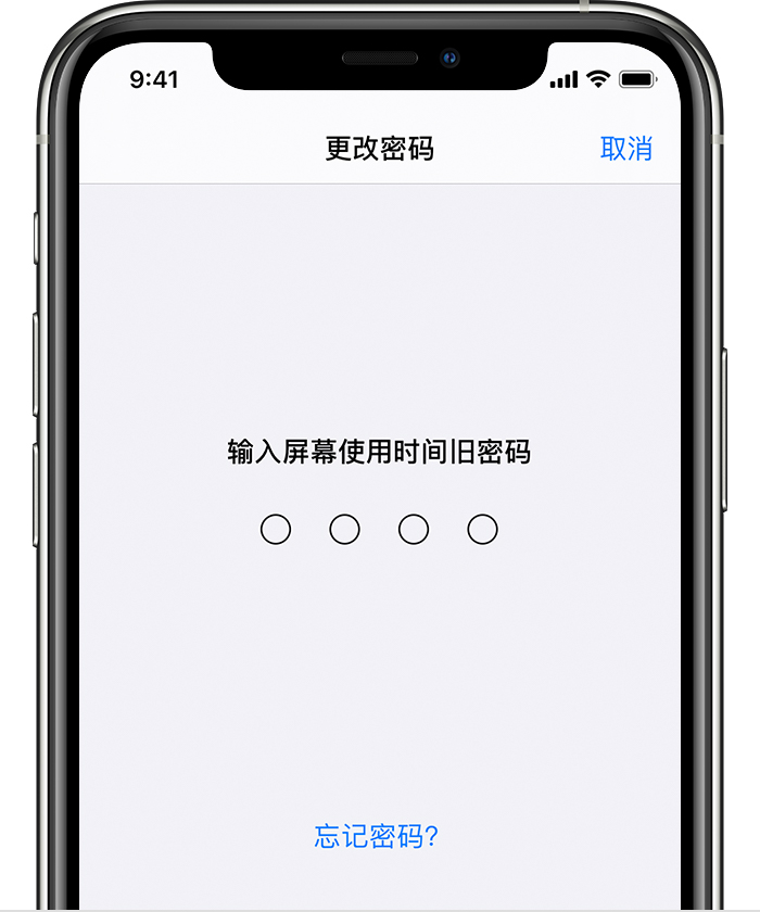 天心苹果手机维修分享iOS 14 忘记屏幕使用时间密码怎么办 